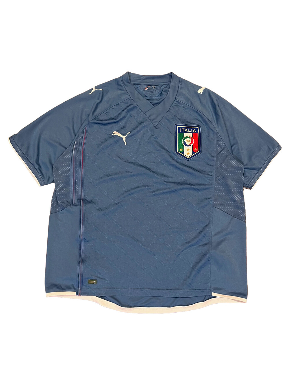 Puma Italy 2009 Home Confederations Cup Jersey Football Shirt Size L-XL
